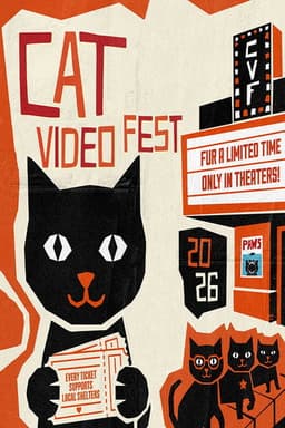 CatVideoFest 2026 poster