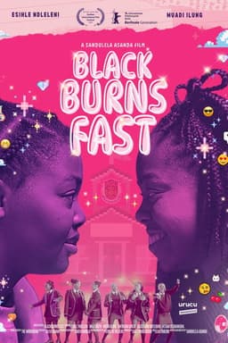 Frameline50: Black Burns Fast poster